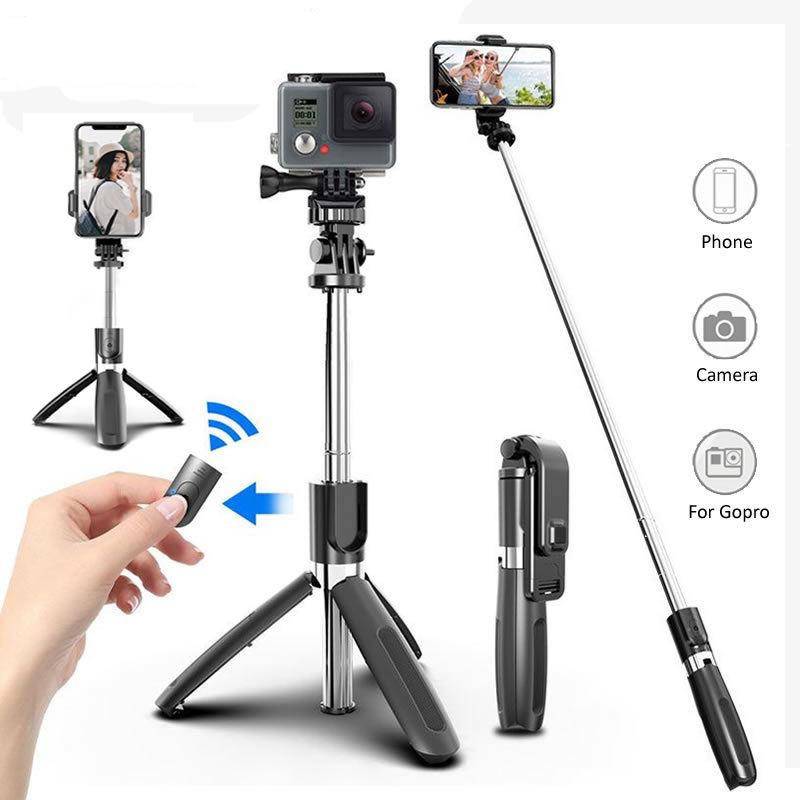 4k action camera selfie stick
